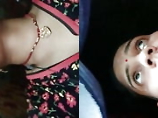 Indian Bhabhi Has Diaphanous Boobs